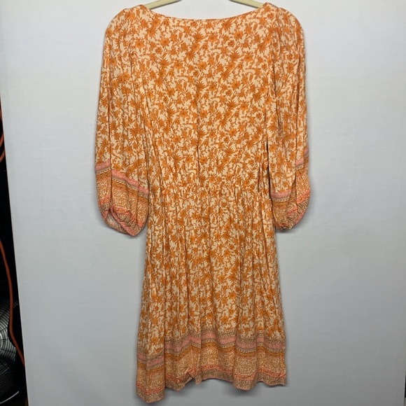 A Loves A Anthropology Floral Pattern Dress - Picture 9 of 9